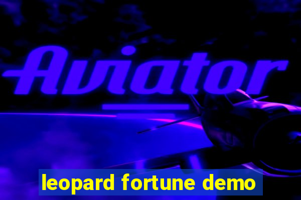 leopard fortune demo